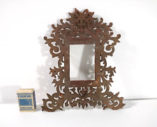 Vintage Carved Wood Photo Frame - Early 20th Century