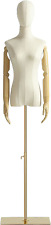 Female Mannequin Dress Form Torso Display Mannequin Body With Detachable Head