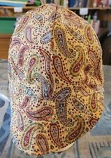 Welding Cap Made With Paisley Light Yellow