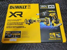 Dewalt 20v Max Cordless Screwguncut-out Tool Kit With 2 Powerstak Batteries