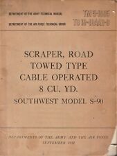 Tm 5-1095 Scraper Road Towed Type