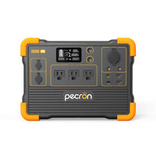 Pecron E600lfp 614wh 1200w Portable Power Station Lifepo4 Solar Generator Camp
