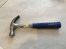 Estwing E3-12c 12 Oz Curve Claw Hammer With Blue Vinyl Shock Reduction Grip