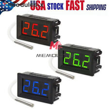 Dc12v Digital Led Display K-type Thermocouple Temperature Meter Thermometer Usa
