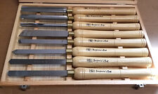 Psi Woodworking Lchss8 Wood Lathe 8pc Hss Chisel Set For Shopsmith Delta.