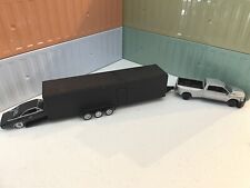 3d Printed 164 Hitch Tow Enclosed 36ft Race Car Trailer For Greenlight 2 Car