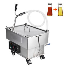 Vevor Fryer Oil Filter Commercial Cooking Oil Filtration System 18l Capacity