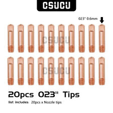 20pcs .023 .030 .035contact Tip For Lincoln Pro Mig 140 Mig Flux-cored Welder