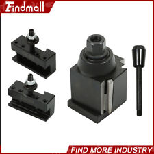Findmall 3pcs Oxa 250-000 Wedge Type Quick Change Tool Post Holder For Lathe Cnc
