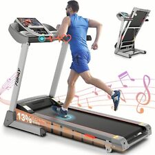 3hp Treadmill With Auto Incline Folding Heavy Duty Running Machine For Home Gym