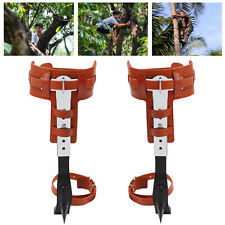 Tree Climbing Spikes Adjustable Height Pole Climbing Spurs Steel Wclimbing Gear