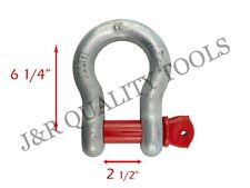 Screw Pin Anchor Shackle 1-12 17 Ton Clevis D Ring Lifting Rigging Attachment