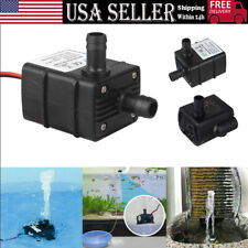 Mini Water Pump Quiet 240lh Usb Brushless Motor Submersible Pool Water Pump New