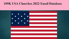 109k Usa Churches 2022 Latest Email Database Sales Leads List Marketing