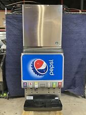 Cornelius 6 Soda Dispenser With Hoshizaki Kmd-410mah 400lb Cube Ice Maker