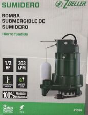 Zoeller 12 Hp Sump Pump Bomba Submersible De Sumidero 1096 C7 New
