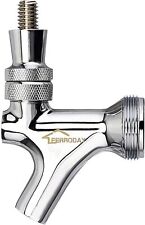 Stainless Steel Core Draft Beer Faucet Polished Brass Beer Faucet For Keg Tap To