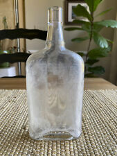 Vintage Glass Flask Bottle
