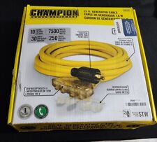 Champion 25 Ft. 30amp 48036 Fan Style 5 Outlet Generator Power Cord 125250v