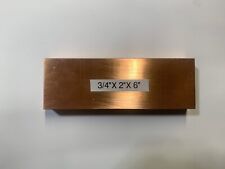 34 X 6 X 2 18-0 C110 Copper Flat Bar Stock 2.89