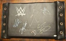 Wwe Cody Rhodes Becky Lynch Seth Rollins Autographed Turnbuckle Pad Jsa Coa