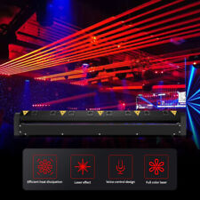 8 Eyes Red Bar Moving Head Laser 500mw Light Dmx Dj Disco Event Stage Light