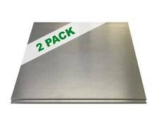 2 Pack - 18 .125 Aluminum Sheet Plate 6 X 6 5052