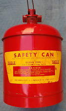 Vintage Eagle Safety Gas Can 5 Gallon Ui-50 S Type 1 Metal