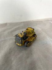 Vintage Tootsie Toy Caterpillar Diesel Bulldozer Dozer Yellow Tractor