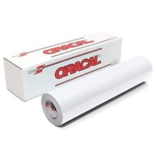 Roll Of Oracal 651 Matte White Vinyl For Craft Cutters And Vinyl Sign Cutters 1
