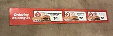 In N Out Burger Hamburger 58 X 8 Banner 2015 Sign Old Prices Pre Covid