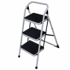 3 Steps Ladder Folding Non Slip Safety Tread Industrial Home Use Portable Tool