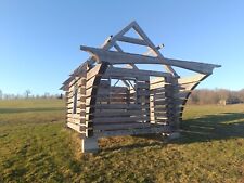 10x12 Log Cabin Kit Arch Style Hemlock-n-load
