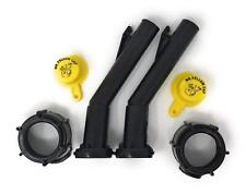 2 - Mr. Yellow Cap Fuel Gas Can Jug Spouts Nozzles Rings Caps Replaces Blitz
