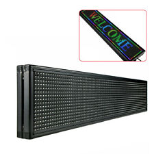 Programmable Scrolling Message Display Board Outdoor Led Business Sign New