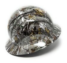 Camo Tree Full Brim Hard Hat With With Fas-trac Suspension With Air Flow Vents