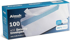 100 Business Envelopes 10 Security Self Seal No Window Premium Tint Ideal For