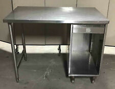 Stainless Steel 48 X 30 Table With Drawer Work Desk Bench Cabinet