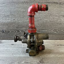 Antique Brass Water Pump Hit Miss Gas Auto Marine Engine Serial Untested