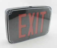 Isolite Rwl-ac-r-d-bk Wet Location Led Exit Sign Box Of 6