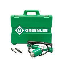 Greenlee 7646 Ram Hand Pump Hydraulic Knockout Punch Driver Kit