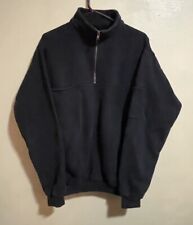 Vtg Usa Made Game Workwear Mens Size Small 14 Zip Pullover Jacket J-979