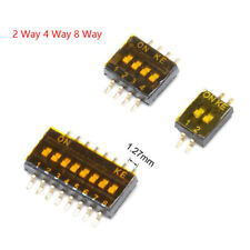 High Quality 2way 4way 8way Low Profile Smd Dip Pcb Switch 1.27mm Toggle Switch