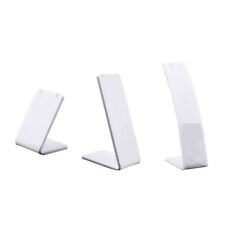 Acrylic Necklace Display Stand - 3pcs White