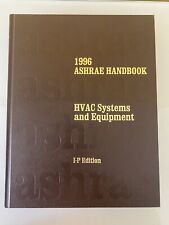 1996 Ashrae Handbook Heating Ventilating Air-conditioning Systems Equipment