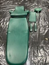 Pelton Crane Chairman Green Upholstery Set - Small Glued Tear On Backrest-used