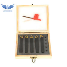 5pcs 12 Carbide Indexable Turning Tool Lathe Tool Bit With Carbide Inserts
