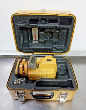 Topcon Gts 300 Total Station Dual Displays Surveying Equipment With Case