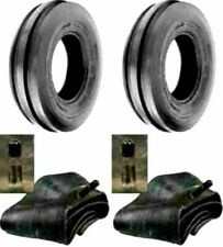 Two 650-16 Farmall 756 6 Ply Rated Tractor Tires F2 3 Rib Wtubes