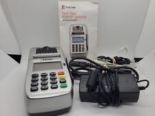 First Data Fd100ti Credit Card Terminal Powers On - Untested